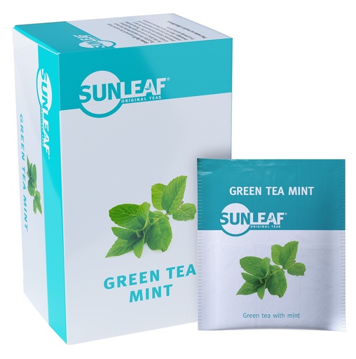Sunleaf | Green Tea Mint | 4 x 25 st. 